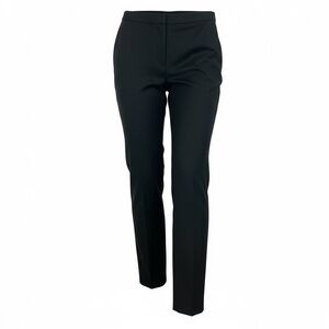 REISS Black Slim Ankle Trousers – Polished Work Pant – Size 6